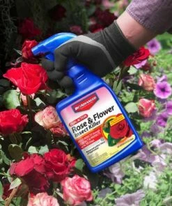 Bioadvanced Bayer Rose & Flower Insect Killer RTU 24oz Manure & Pesticides