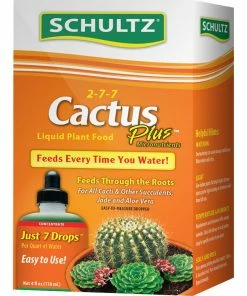 Indoor Gardening Schultz Cactus Plus Liquid Plant Food 4 Oz.