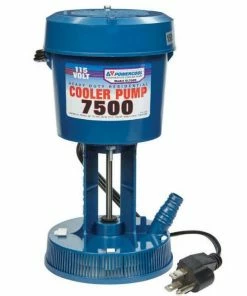 Dial 8-1/2 In. H X 4-1/2 In. W Plastic Blue Evaporative Cooler Pump Garden Supplies