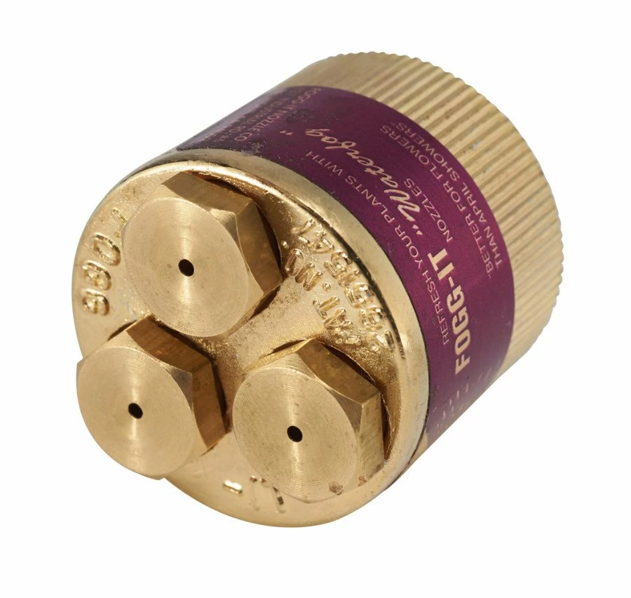 Dramm Fogg-it Nozzle Fine Heavy Duty Brass Gold ,1gpm 1 Dramm Fogg-it Nozzle Fine Heavy Duty Brass Gold ,1gpm