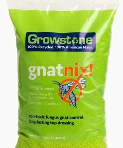 Indoor Gardening Growstone Gnat Nix! Bag Non-toxic Fungus Gnat Control Top Dressing 9ltr