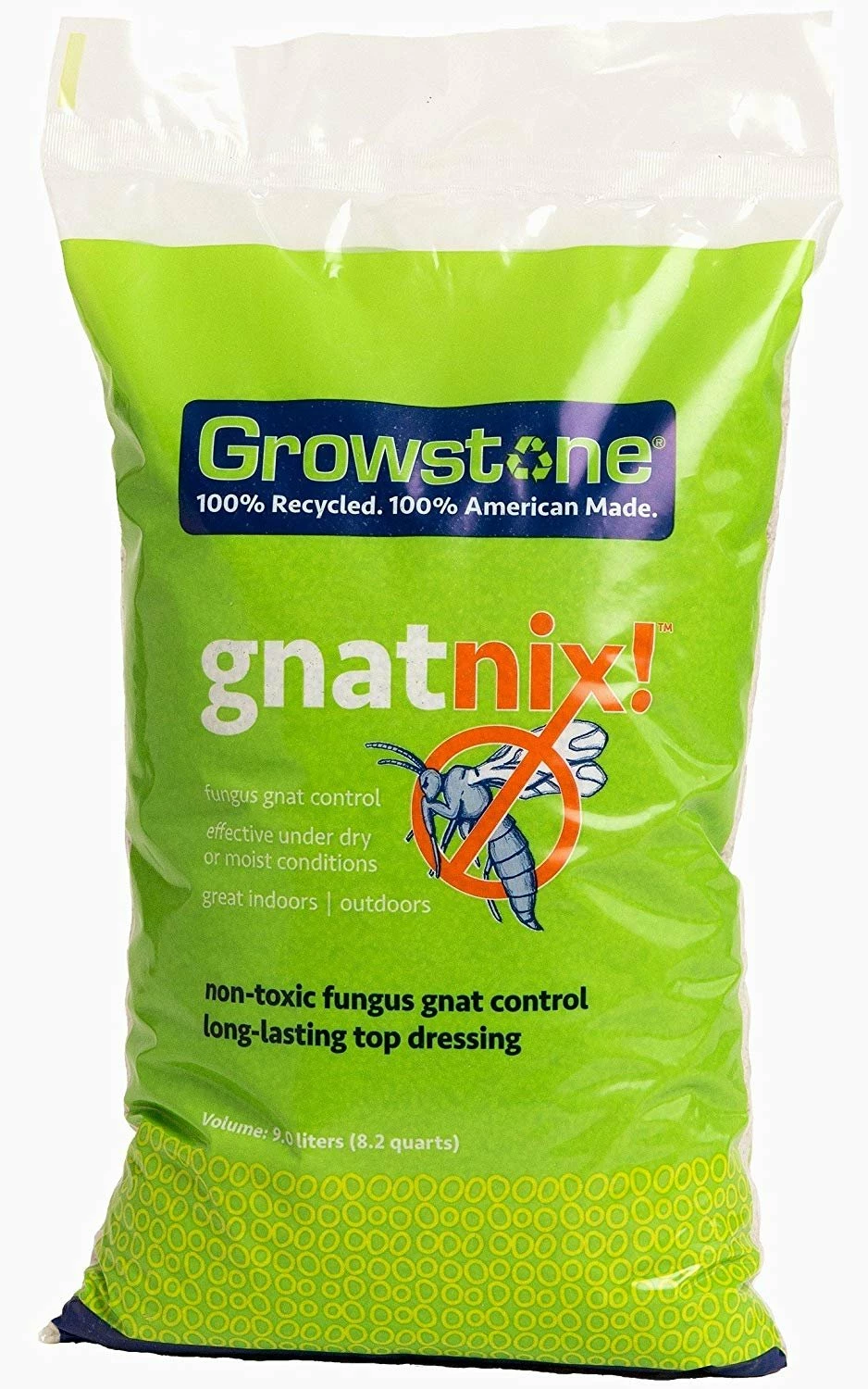 Indoor Gardening Growstone Gnat Nix! Bag Non-toxic Fungus Gnat Control Top Dressing 9ltr 1 Indoor Gardening Growstone Gnat Nix! Bag Non-toxic Fungus Gnat Control Top Dressing 9ltr