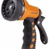 Dramm Touch 'n Flow Revolver™ 9-pattern Spray Gun Orange Garden Supplies