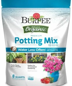 Indoor Gardening Burpee Organic Flower And Plant Potting Mix
