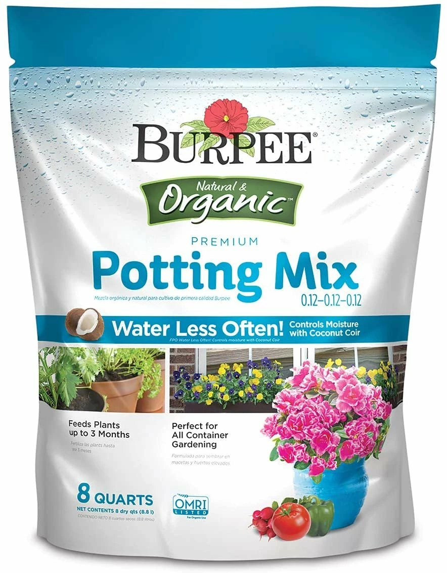 Indoor Gardening Burpee Organic Flower And Plant Potting Mix 1 Indoor Gardening Burpee Organic Flower And Plant Potting Mix