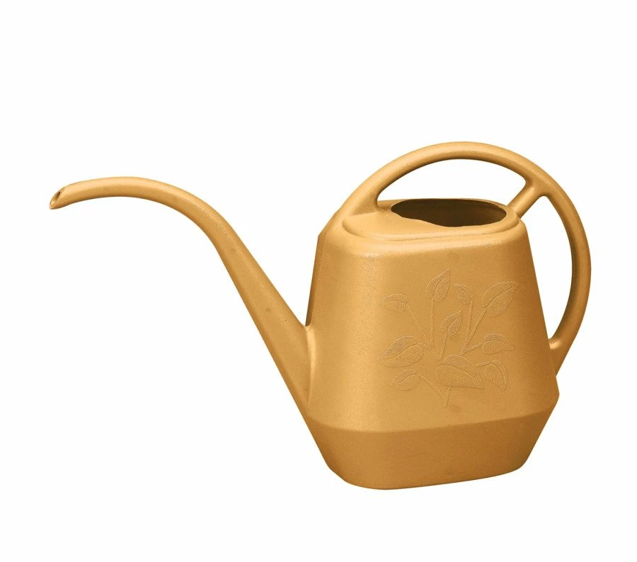 Bloem Aqua Rite Watering Can Earthy Yellow 56 Oz Garden Supplies 1 Bloem Aqua Rite Watering Can Earthy Yellow 56 Oz Garden Supplies