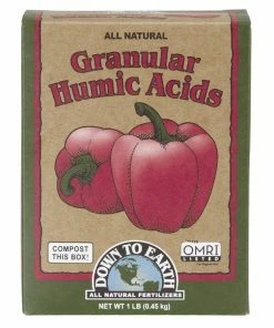 Indoor Gardening Down To Earth Granular Humic Acids All Natural OMRI 1lb
