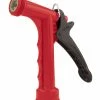 Gilmour Poly Farm & Ranch Rear Control Pistol Nozzle With Threaded Front Red Garden Supplies