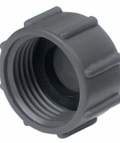 Gilmour Hose Cap Poly Black 2 Pk Garden Supplies