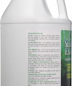 Grow More Seaweed Extract Natural Organic Kelp Liquid 0.10-0.10-0.15 1gal Indoor Gardening