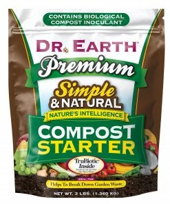 Indoor Gardening Dr. Earth Premium Compost Starter 3Lb