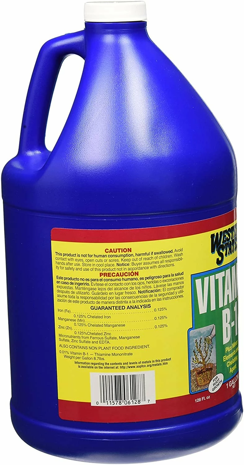 Indoor Gardening Liquinox Western States Vitamin B-1 1gal 3 Indoor Gardening Liquinox Western States Vitamin B-1 1gal