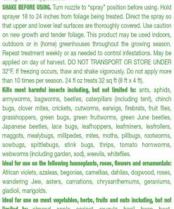 Garden Safe Houseplant & Garden Ins Killer Ready-to-Use 24oz Manure & Pesticides