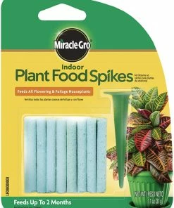 Indoor Gardening Miracle-Gro Indoor Plant Food Spikes,1.1oz