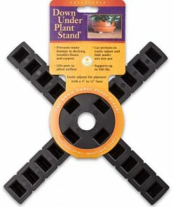 Garden Supplies Plant Stand Down Under Black 12 In