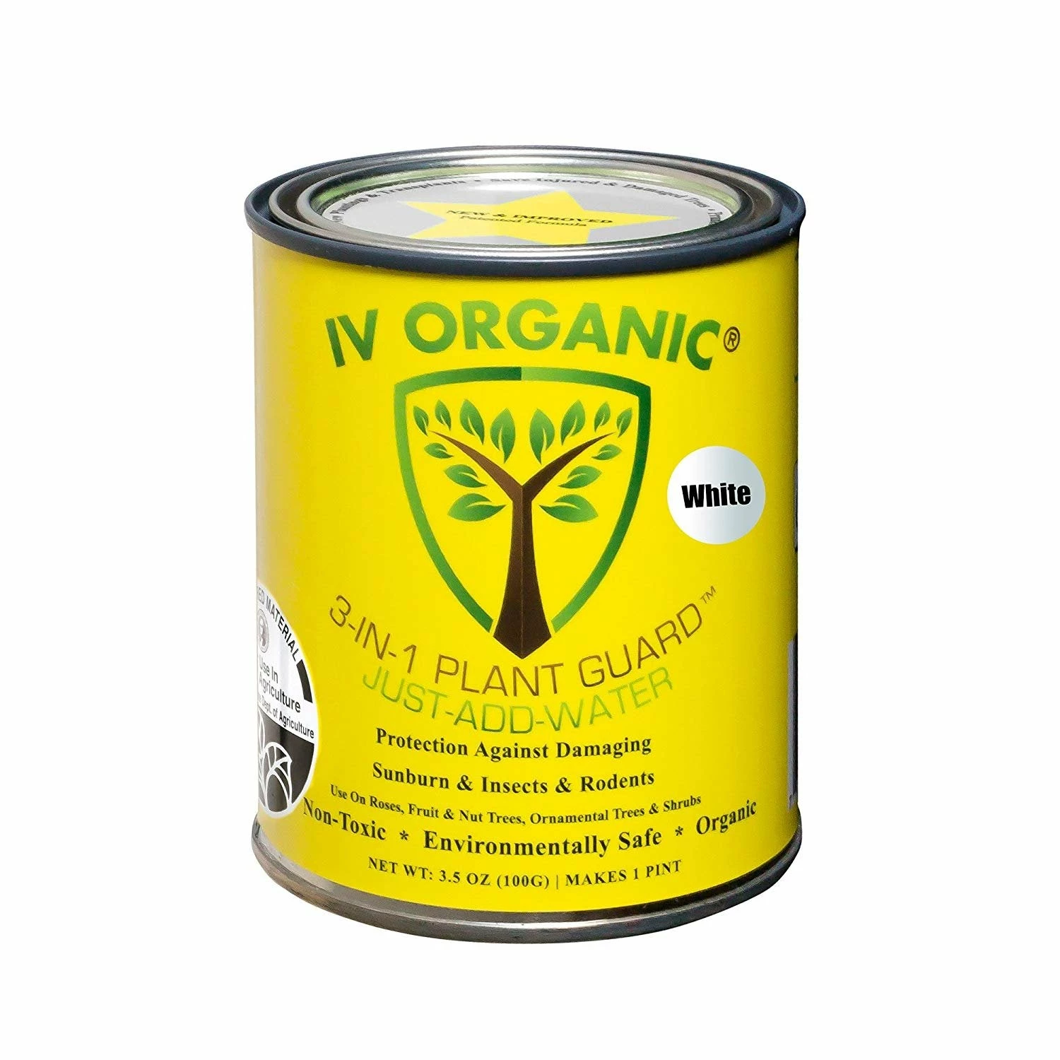 IV Organic 3-in-1 Plant Guard White 1pt 1 IV Organic 3-in-1 Plant Guard White 1pt