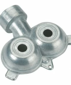 Gilmour Stationary Circular Sprinker Twin Spot Sprayers Zinc Silver Small