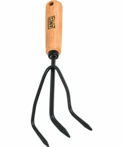 Ames Hand With Wood Handle Cultivator Garden Supplies