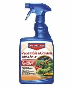 Bioadvanced Vegetable & Garden Insect Spray Ready To Use 24oz Manure & Pesticides
