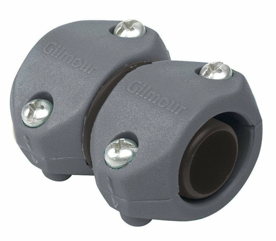 Garden Supplies Gilmour Light Duty Clamp Repair Poly Hose Mender Black 1/2 In 1 Garden Supplies Gilmour Light Duty Clamp Repair Poly Hose Mender Black 1/2 In