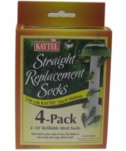Kaytee O Ring Straight Sock Clip Strp 4 Pk Outdoor Gardening