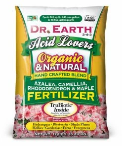 Dr. Earth Rhododendron, Azalea & Camellia Fertilizer 3-4-3, 12 Lb. Bag Indoor Gardening