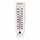 Taylor Tube Thermometer Plastic White Wall White