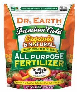 Indoor Gardening Dr. Earth Premium Gold All Purpose Fertilizer 4 Lb