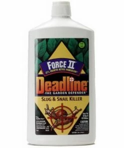 Deadline Force II Slug & Snail Killer Bait 32oz Manure & Pesticides