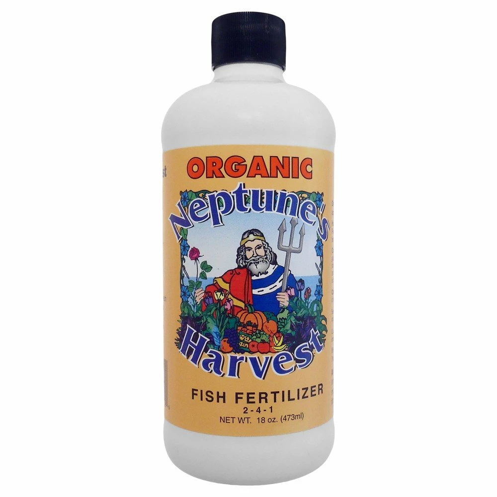 Indoor Gardening Neptune's Harvest Hydrolyzed Fish Fertilizer Organic 2-4-1 18oz 1 Indoor Gardening Neptune's Harvest Hydrolyzed Fish Fertilizer Organic 2-4-1 18oz
