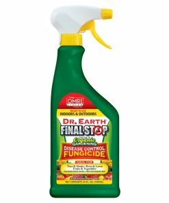 Indoor Gardening Dr. Earth Final Stop Disease Control Fungicide 24 Fl. Oz. Green