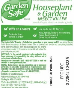 Garden Safe Houseplant & Garden Ins Killer Ready-to-Use 24oz Manure & Pesticides