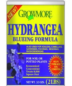 Indoor Gardening Grow More Hydrangea Blueing Formula For Soil Or Potted Plants 2lb