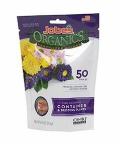 Jobe's Organics® Fertilizer Spikes Container & Bedding Plants 50pk 3-5-7