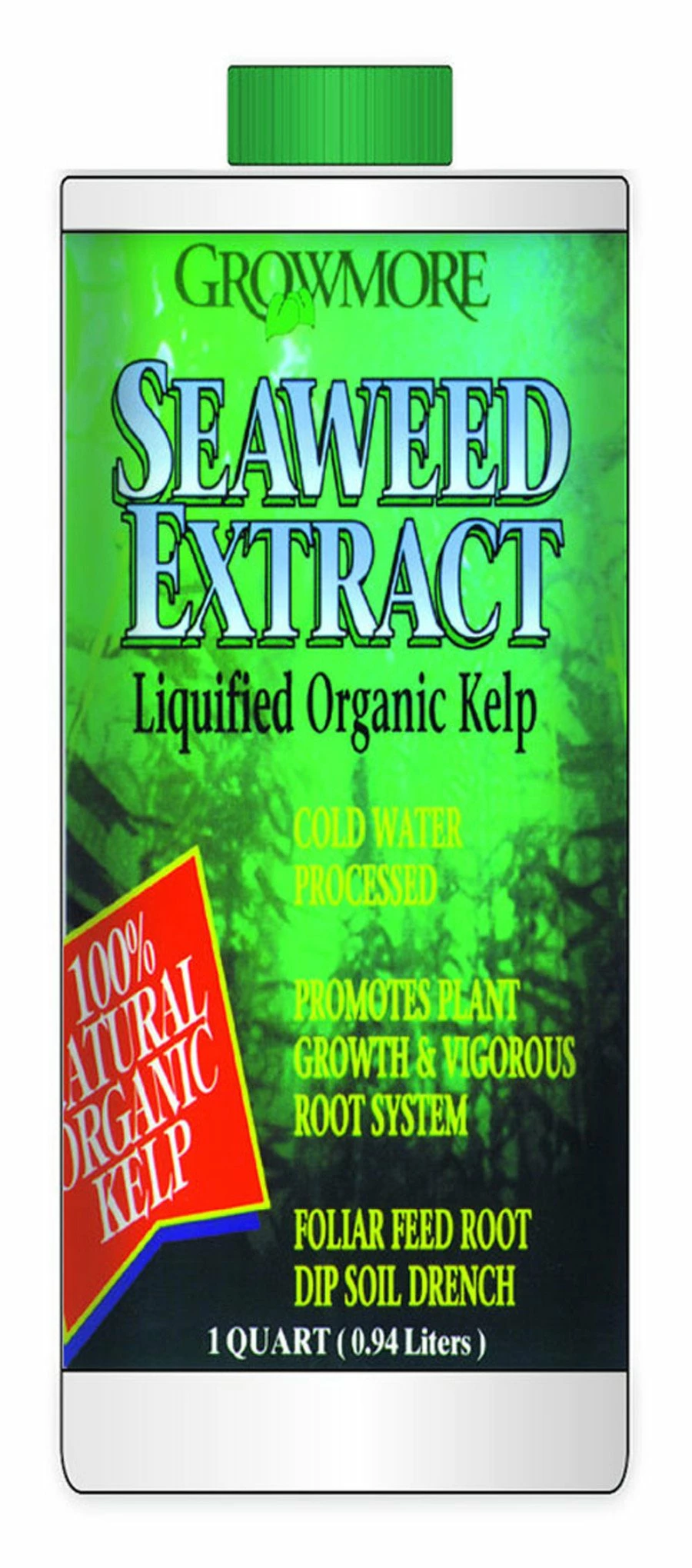 Indoor Gardening Grow More Seaweed Extract Natural Organic Kelp Liquid 0.10-0.10-0.15 32oz 1 Indoor Gardening Grow More Seaweed Extract Natural Organic Kelp Liquid 0.10-0.10-0.15 32oz
