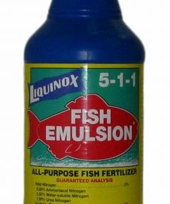 Liquinox Fish Emulsion All Purpose Fertilizer 5-1-1 ,32 Fl Oz Indoor Gardening