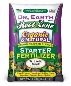 Indoor Gardening Dr. Earth Root Zone Premium Starter Fertilizer 12 Lb