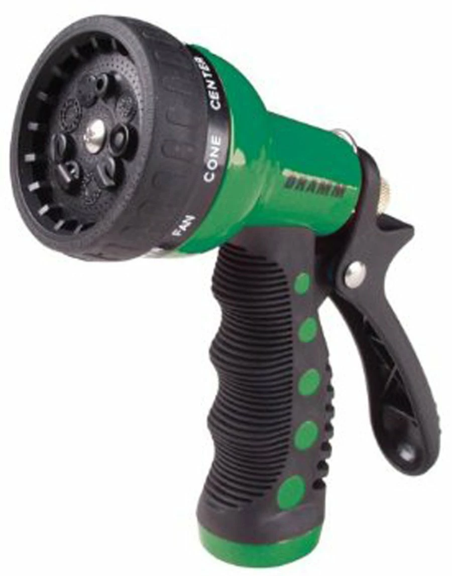 Dramm Touch 'n Flow Revolver™ 9-pattern Spray Gun Green Garden Supplies 1 Dramm Touch 'n Flow Revolver™ 9-pattern Spray Gun Green Garden Supplies