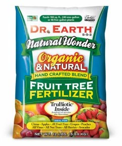 Dr. Earth Natural Wonder Premium Fruit Tree Fertilizer 12 Lb Indoor Gardening