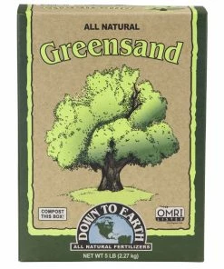 Indoor Gardening Down To Earth Greensand Natural 5lb