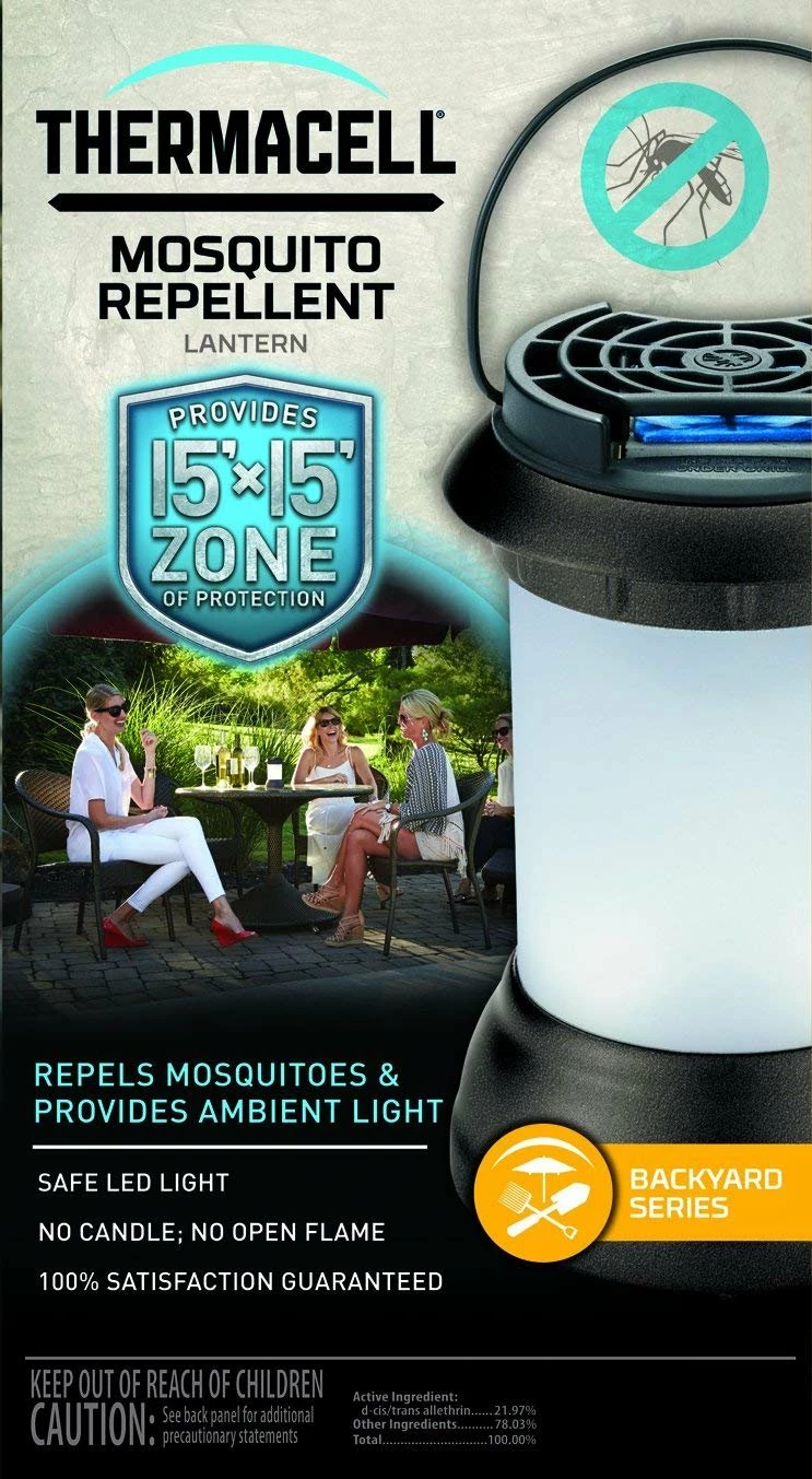 Indoor Gardening ThermaCELL Patio Shield Lantern Dark Bronze 2 Indoor Gardening ThermaCELL Patio Shield Lantern Dark Bronze