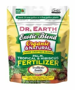 Dr. Earth Exotic Blend Premium Palm, Tropical & Hibiscus Fertilizer 1 Lb