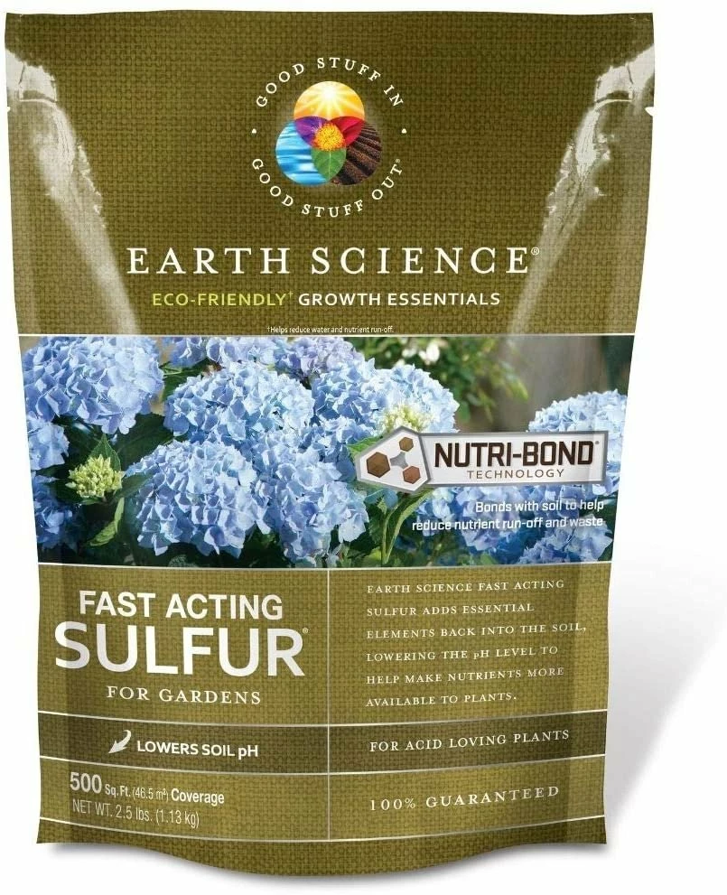 Outdoor Gardening Earth Science Growth Essentials Soil Sulphur 2.5lb 1 Outdoor Gardening Earth Science Growth Essentials Soil Sulphur 2.5lb