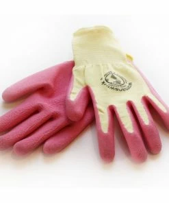 Womanswork Weeding Glove Pink Small Outdoor Gardening