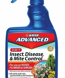 Manure & Pesticides Bayer 3-in-1 Insect Disease & Mite Control Ready To Use 24oz