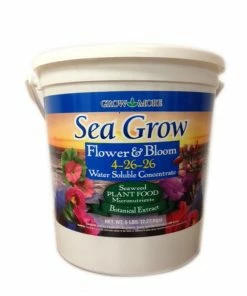 Grow More Sea Grow Flower & Bloom Water Soluble Seaweed Plant Food 4-26-26 5 Lb