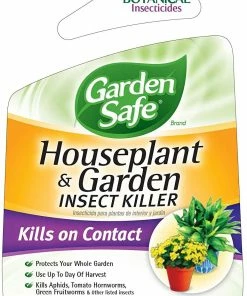 Garden Safe Houseplant & Garden Ins Killer Ready-to-Use 24oz Manure & Pesticides