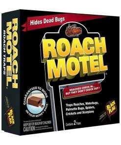 Manure & Pesticides Black Flag Roach Motel Insect Traps 2ct