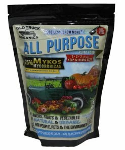 Indoor Gardening Old Truck Organics All Purpose Natural Plant Food 5-2-3 2.2Lb