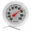 Taylor Dial Thermometer Plastic White Outdoor Gardening